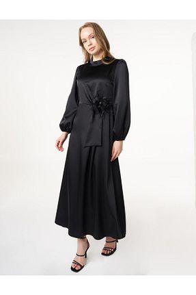 لباس حجاب مشکی رگولار Kayra - کد 929167005