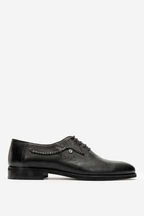 کفش کلاسیک مشکی مردانه چرم خالص Pierre Cardin - کد 857417366