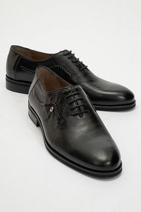 کفش کلاسیک مشکی مردانه چرم خالص Pierre Cardin - کد 857417366