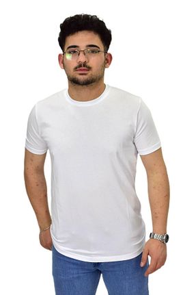 تیشرت سفید مردانه رگولار Raymons - کد 929452357