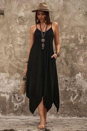 لباس مشکی زنانه بافتنی Mossta - کد 929440349