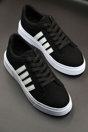 کفش اسنیکر مشکی مردانه چرم اصل MY GROSS SHOES - کد 929474752