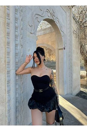 لباس مشکی زنانه بافتنی ELBEY - کد 929492954