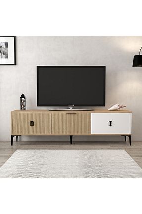 میز و پایه تلویزیون قهوه ای Suntalam Evmo Home - کد 929606791