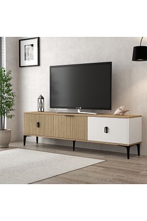 میز و پایه تلویزیون قهوه ای Suntalam Evmo Home - کد 929606791