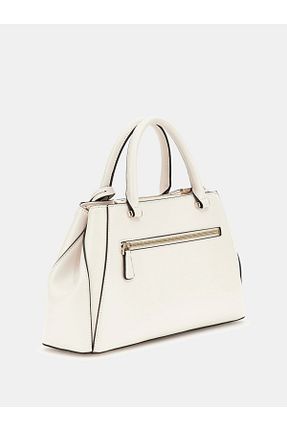 کیف دوشی سفید زنانه چرم مصنوعی Guess - کد 903204603