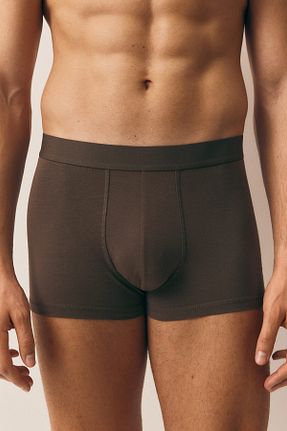 شلوارک و برمودا قهوه ای مردانه لیکرا H&M - کد 929631921