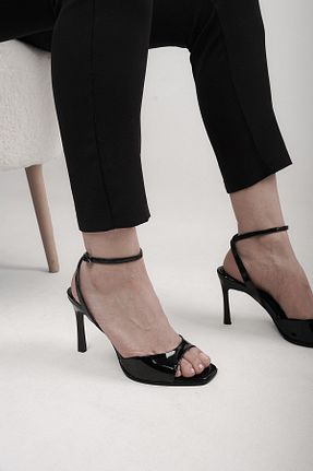کفش پاشنه بلند کلاسیک مشکی زنانه چرم مصنوعی Stilbagshoes - کد 929498234