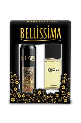 ست ادکلن سفید زنانه Bellisima - کد 2173963