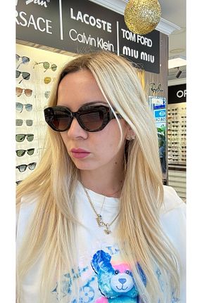 عینک آفتابی قهوه ای زنانه 51 Rachel Paris - کد 929502312