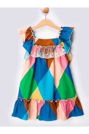 لباس رنگی بچه گانه بافتنی KALİNKA KİDS WEAR - کد 929349907