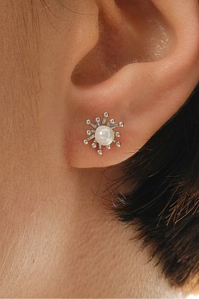 گوشواره نقره زنانه 925 عیار Söğütlü Silver - کد 929502075