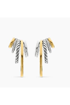 گوشواره استیل (فولاد) طلائی استیل (فولاد) VenüsDesign - کد 929510471