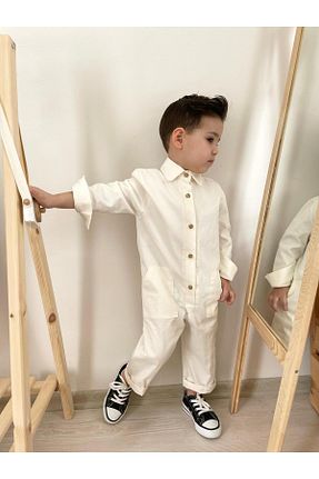 سرهمی سفید بچه گانه رگولار bohemiankids baby wear - کد 929637614