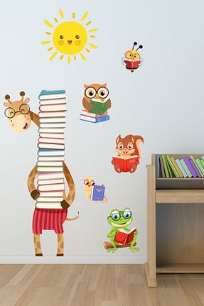 استیکر دیوار رنگی 5+ Tasarım - کد 929522284
