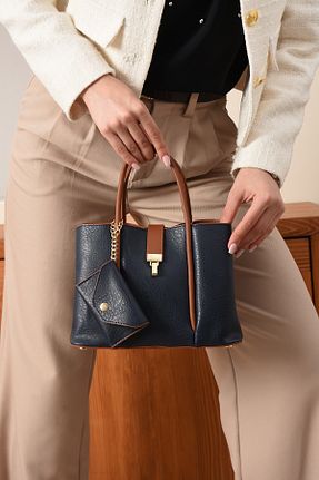 کیف دستی سرمه ای زنانه سایز متوسط Just Polo - کد 929527137