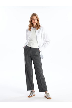 شلوار طوسی زنانه بافتنی LC Waikiki - کد 929525218