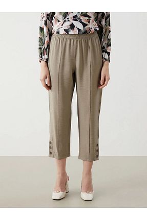 شلوار متالیک زنانه کتان LC Waikiki - کد 929525023