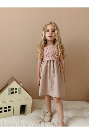 لباس قهوه ای بچه گانه بافتنی patriko tekstil - کد 929641921