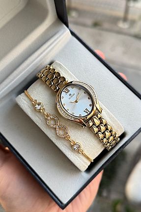 ساعت مچی زرد زنانه فلزی Homies - کد 880484136