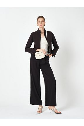 کیف دوشی بژ زنانه چرم مصنوعی Pierre Cardin - کد 904099045