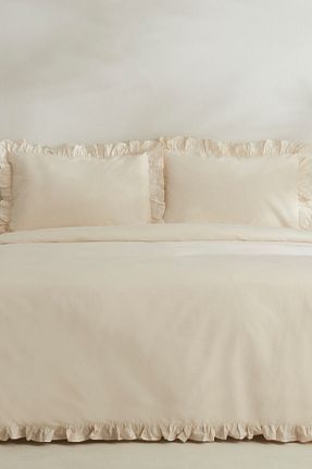 روتختی تک نفره بژ پنبه ای Karaca Home - کد 872408701