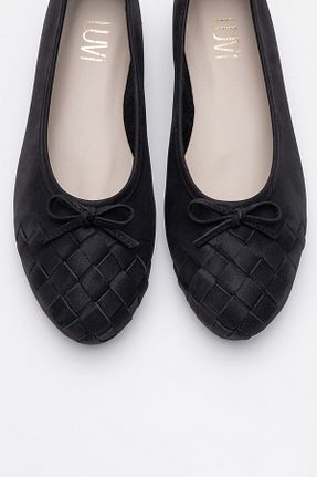بابت مشکی زنانه چرم خالص luvishoes - کد 48810721