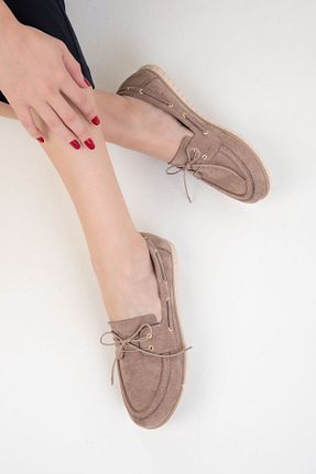 کفش لوفر قهوه ای زنانه چرم مصنوعی SOHO - کد 928499989
