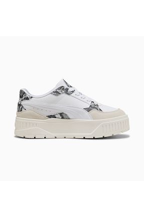 کفش اسنیکر سفید زنانه بند دار Puma - کد 905326844