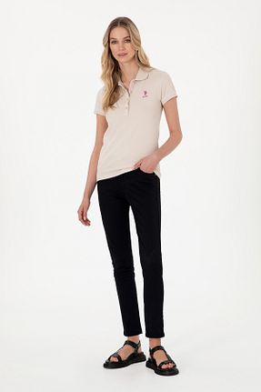 شلوار مشکی زنانه بافتنی U.S. Polo Assn. - کد 929565003