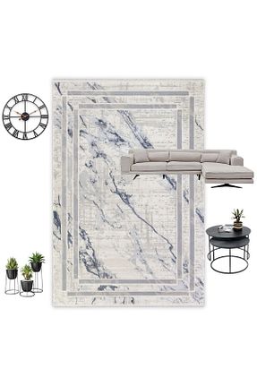 فرش طوسی پلی پروپیلن Ceremonyhome - کد 109146015