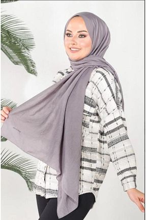 شال طوسی زنانه پلی استر HAREM SCARF - کد 929591604