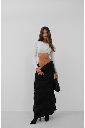 دامن مشکی زنانه بافتنی Black Fashion - کد 792013180
