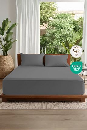 ست ملحفه دونفره مشکی Penye AKN - کد 927207837