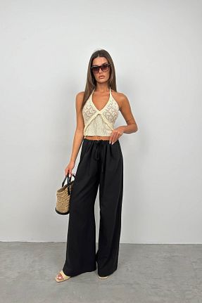 نیم تنه سفید زنانه پنبه پلی استر Black Fashion - کد 812604141