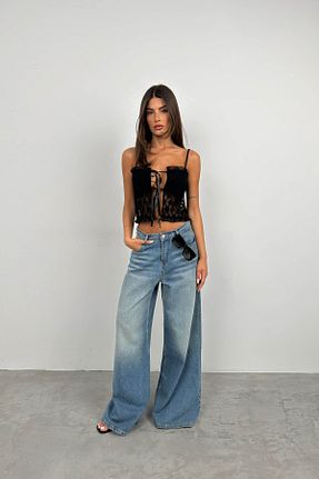 بلوز مشکی زنانه ساده Black Fashion - کد 831403277