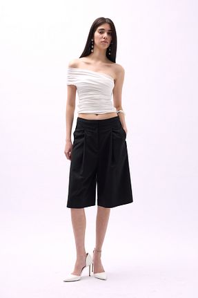 بلوز سفید زنانه ساده Black Fashion - کد 901444654