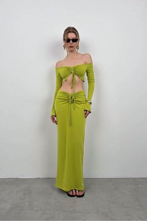 بلوز سبز زنانه ساده Black Fashion - کد 831374679