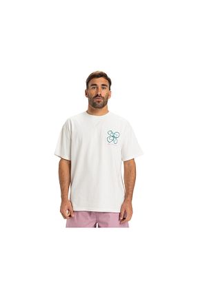 تیشرت سفید مردانه رگولار Quiksilver - کد 929609235