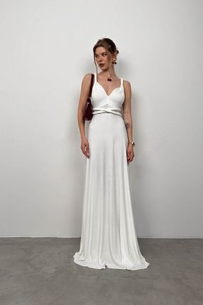 لباس سفید زنانه بافتنی Black Fashion - کد 831487687