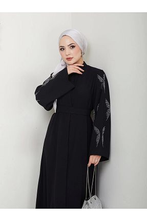 لباس مجلسی حجاب مشکی زنانه کرپ EFSUN MODA - کد 922774036