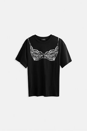 تیشرت مشکی زنانه رگولار Black Fashion - کد 921324264