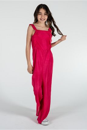 سرهمی صورتی بچه گانه آستین ژولیده/ چروک Kyron - کد 929678406
