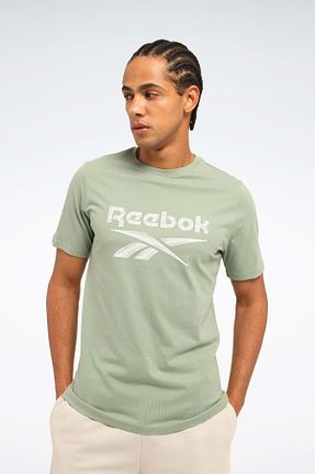 تیشرت سبز مردانه اسلیم فیت Reebok - کد 925393596