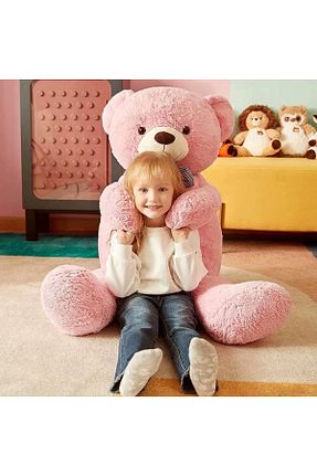 اسباب بازی مخملی صورتی بچه گانه 100 cm Sole - کد 803990235