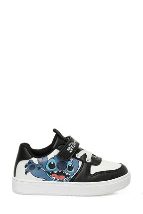 کفش اسنیکر مشکی بچه گانه چسبی Stitch - کد 924385109