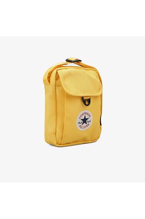 کیف دوشی زرد زنانه پارچه ای Converse - کد 929644171