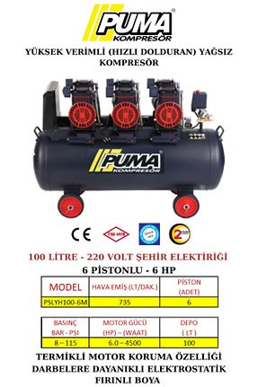 کمپرسور هوا Puma - کد 860029996