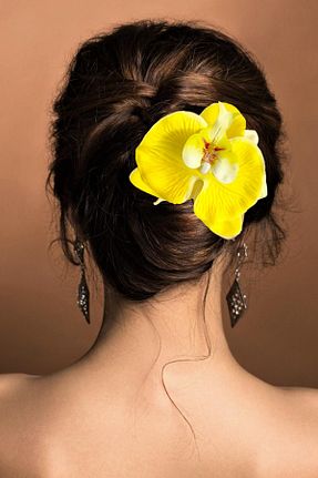 گیره سر زرد زنانه پلی استر New Obsessions - کد 829585769