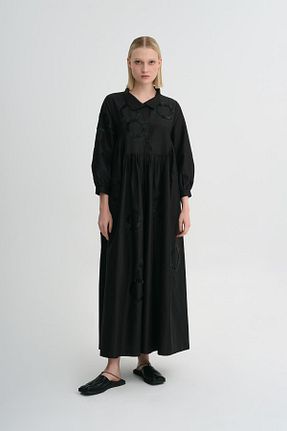 لباس مشکی زنانه بافتنی MİİN - کد 803555576